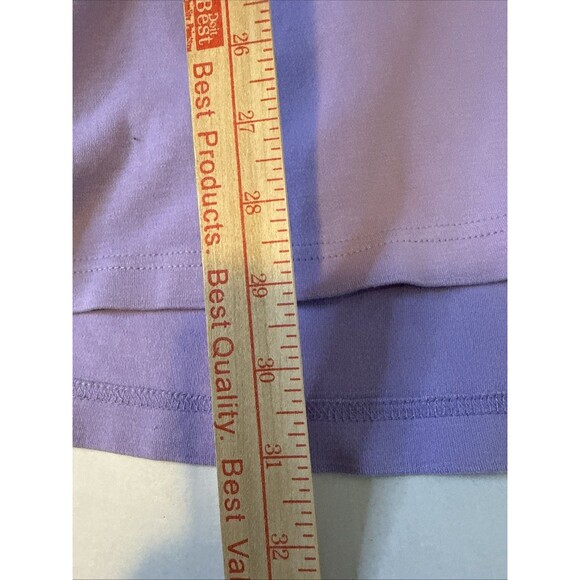 US Polo Assoc Short Sleeve Solid Purple Cotton Polo Shirt Size XL Golf - Picture 5 of 5